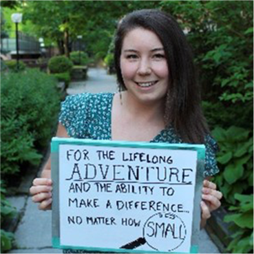 Molly Hansen, University of Toronto MN Year 1 Audrey’s Place scholarship recipient