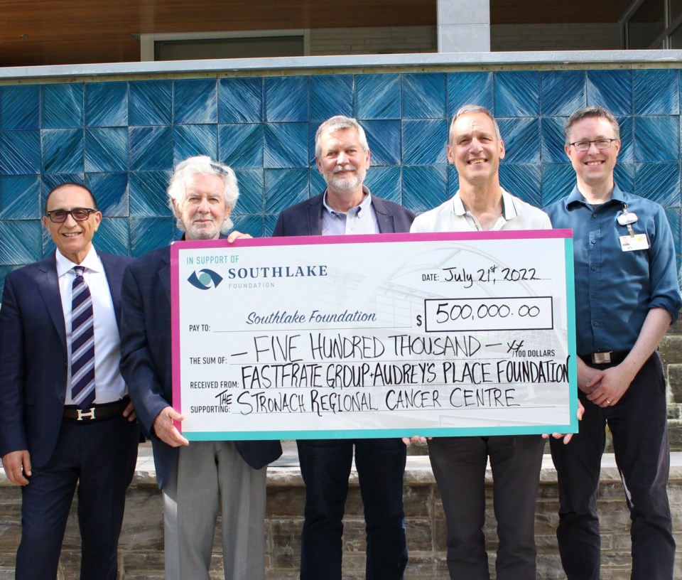 Southlake Cancer Centre Campaign Receives $500K Donation