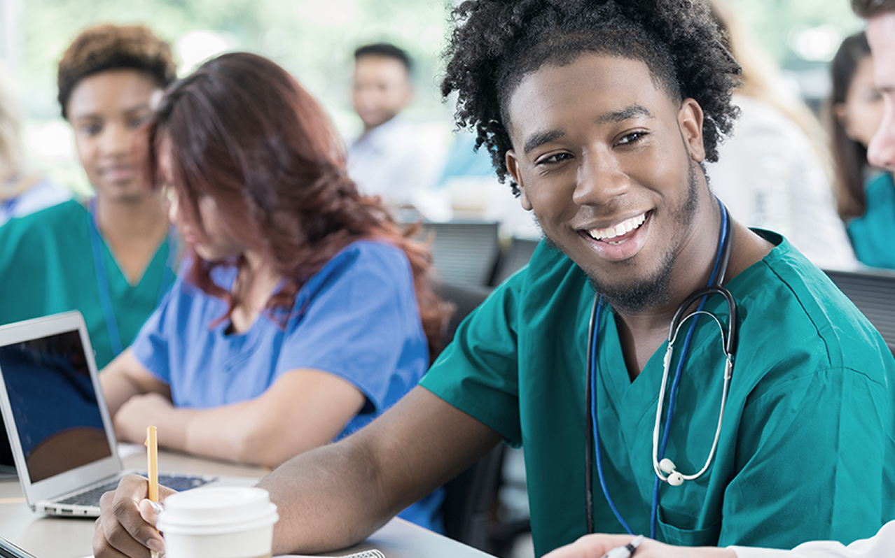 Nursing students attending Canadian university